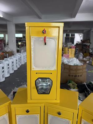 Vendez six couleurs optionnelle 2 colonne tatouage photo autocollant distributeur automatique