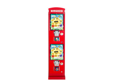 2 coin slot  Telephone Capsule Vending Machine Coin - Mech 28*28*130CM