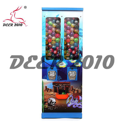 Distributeur automatique de capsules gacha PMMA métal 125cm coloré pour divertissement enfants