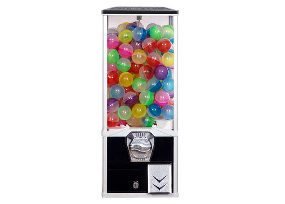 le distributeur automatique de gumball de capsule fournit le mail noir d'ennemi en métal de PC de 10.5kgs 67cm